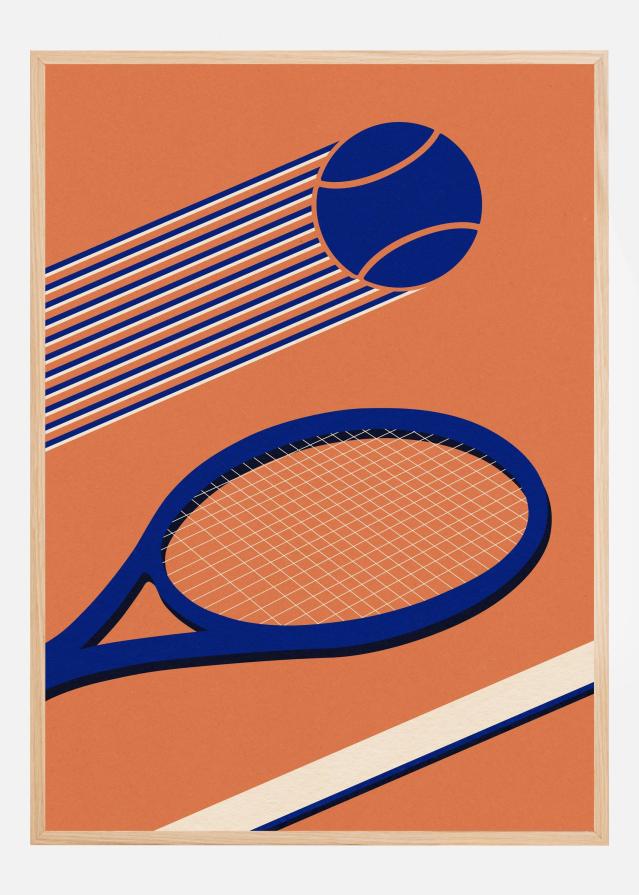 Tennis 80s Plakat