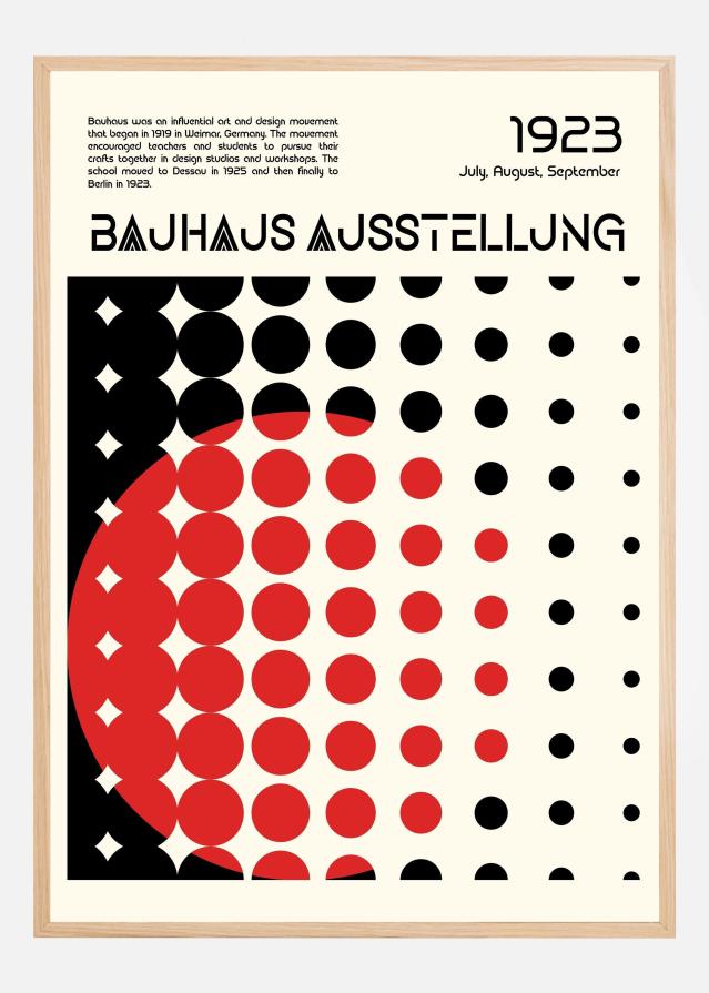 Bauhaus Ausstellung Plakat