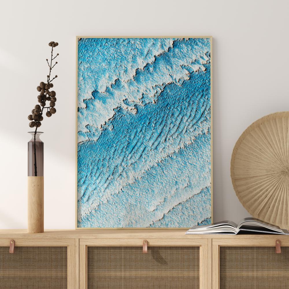 Blury Waves Plakat