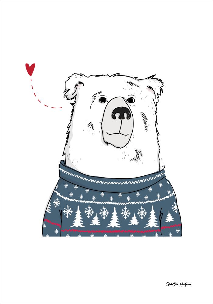 Winter Bear Plakat