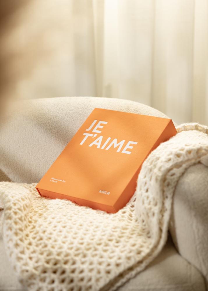 KAILA JE T'AIME - Coffee Table Photo Album (60 Crne Stranice / 30 listova)