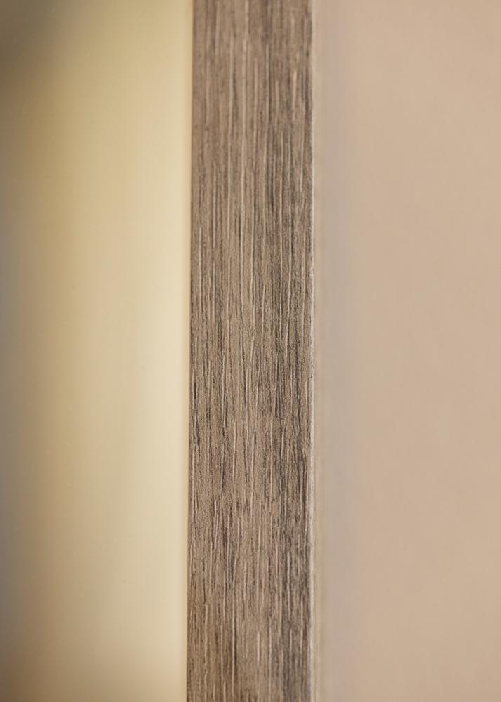 Ogledalo Wood Selection Grey II - Po vlastitoj mjeri