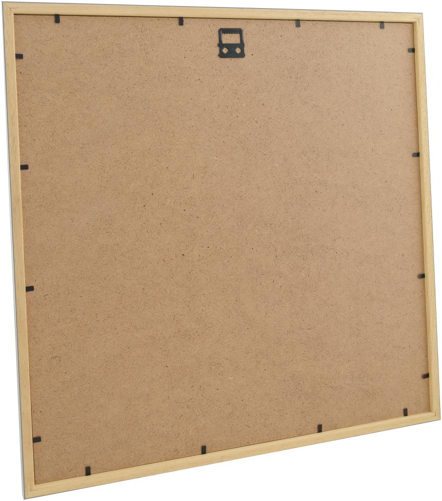 Okvir Slim Mat Antirefleksno staklo Srebro 30x30 cm