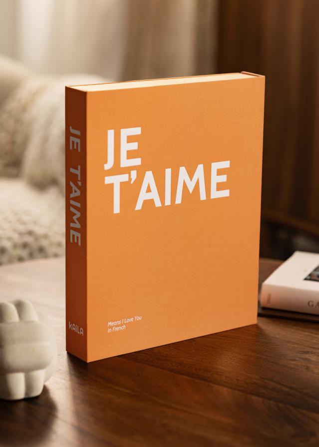 KAILA JE T'AIME - Coffee Table Photo Album (60 Crne Stranice / 30 listova)