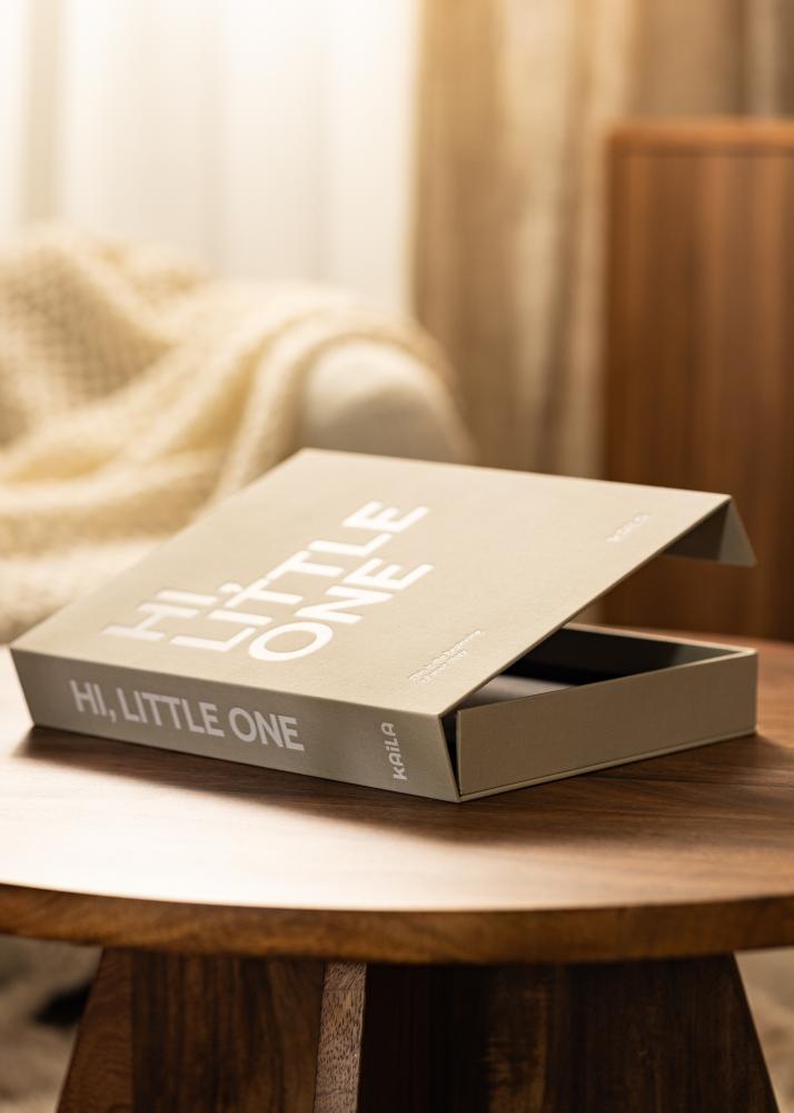 KAILA HI LITTLE ONE Grey - Coffee Table Photo Album (60 Crne stranica)