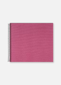 Bella Vista Spiralni album Fuchsia - 35x30 cm (40 Crne Stranice / 20 listova)