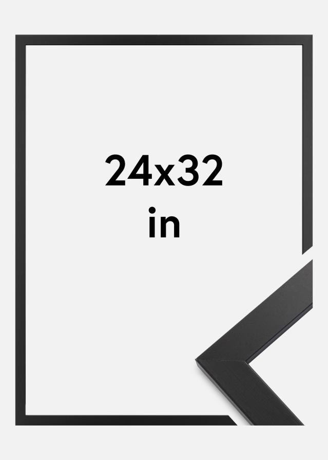 Okvir Black Wood Akrilno staklo 24x32 inches (60,96x81,28 cm)
