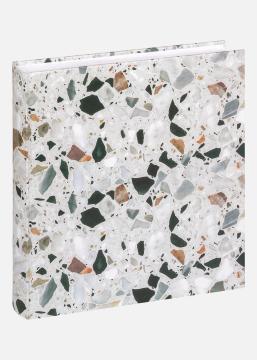 Terrazzo stone Album Crno - 28x29 cm (60 Bijele Stranice / 30 listova)