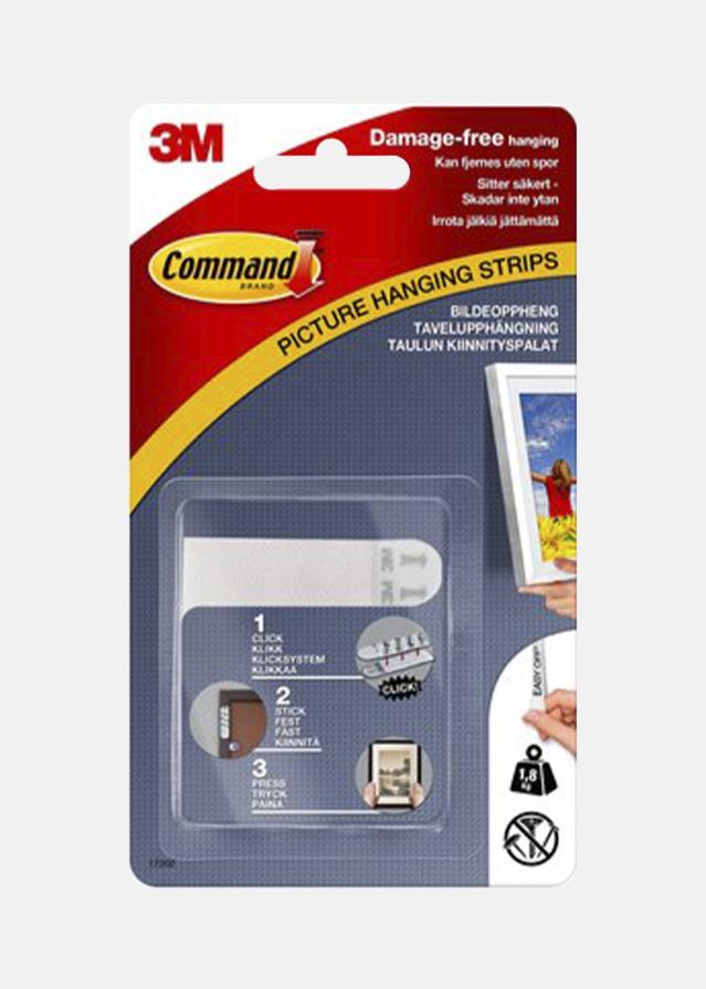 3M Command Small Ljepilo za slike držač -traka Bijelo - 1,8 kg