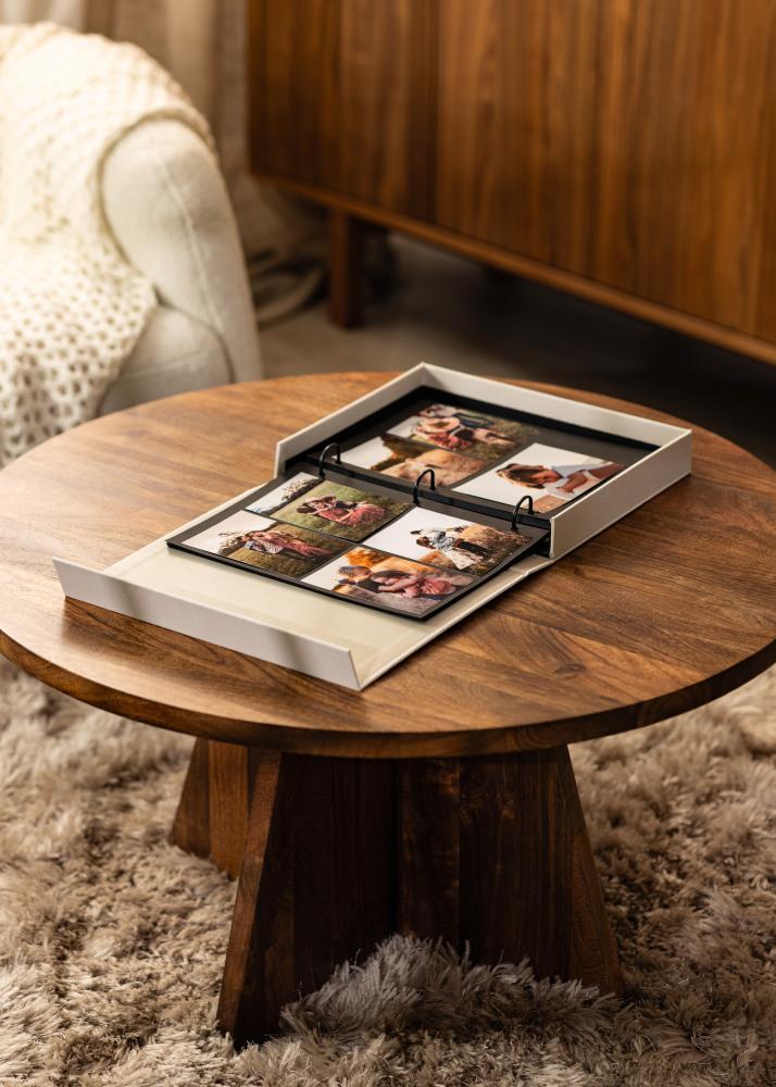 KAILA THROWBACK Cream - Coffee Table Photo Album (60 Crne Stranice)