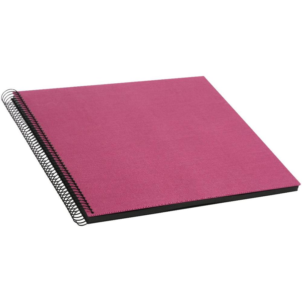 Bella Vista Spiralni album Fuchsia - 35x30 cm (40 Crne Stranice / 20 listova)