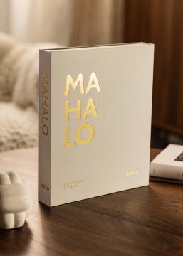 KAILA MAHALO Creme - Coffee Table Photo Album (60 Crne Stranice / 30 listova)