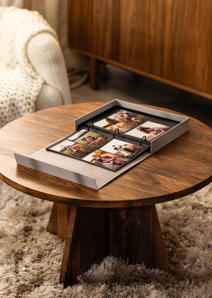 KAILA THROWBACK Grey/White - Coffee Table Photo Album (60 Crne stranica)