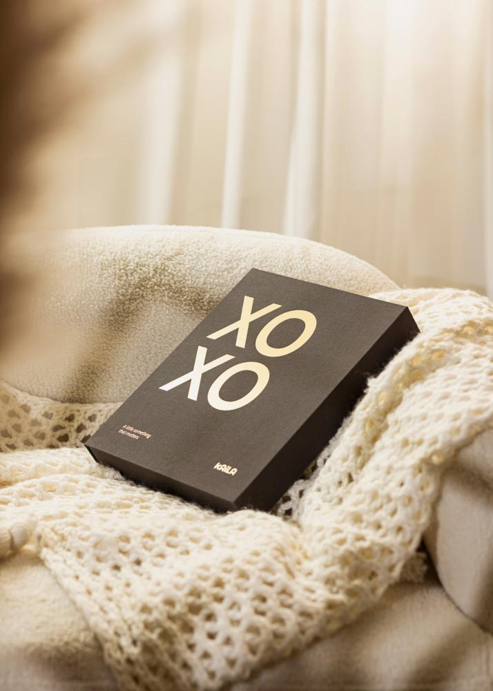 KAILA XOXO Black - Coffee Table Photo Album (60 Crne Stranice / 30 listova)