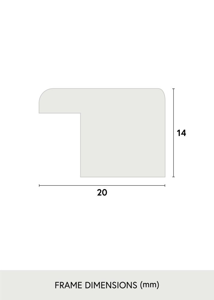 Okvir Profinjeni Akrilno staklo Hrast 30x90 cm