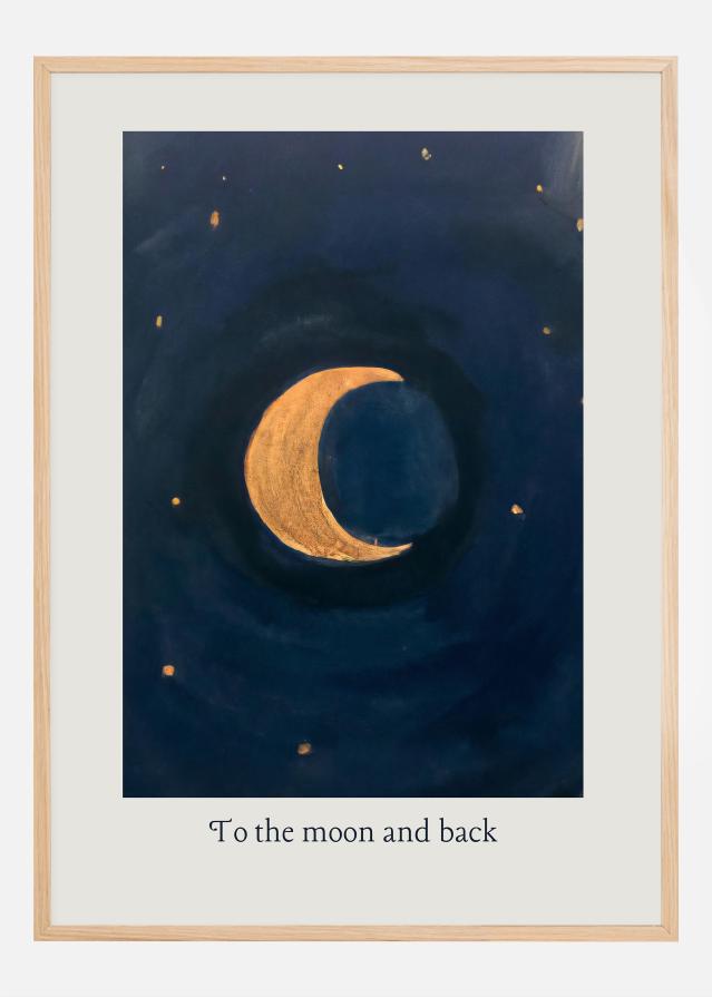 To the Moon and Back Plakat