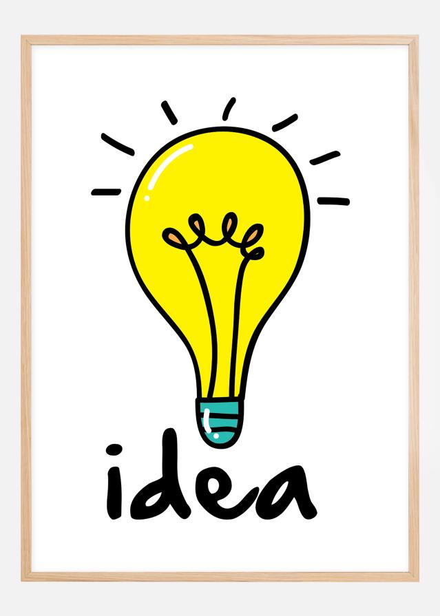 Lightbulb Plakat