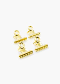 KAILA Plakat Clip Gold 30 mm - 2-kom