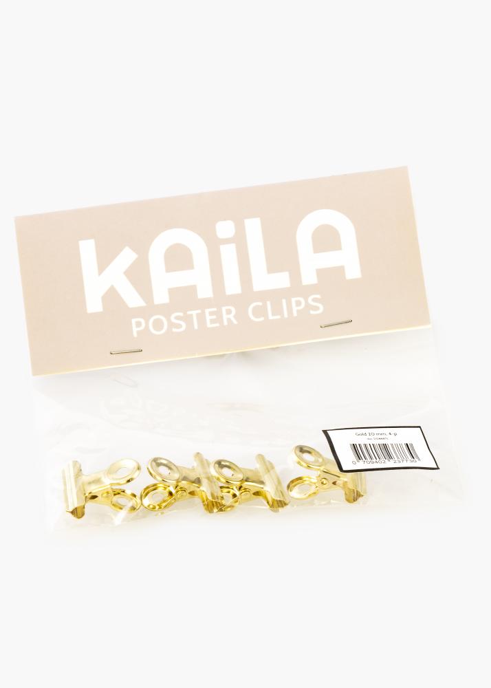 KAILA Plakat Clip Gold 20 mm - 2-kom