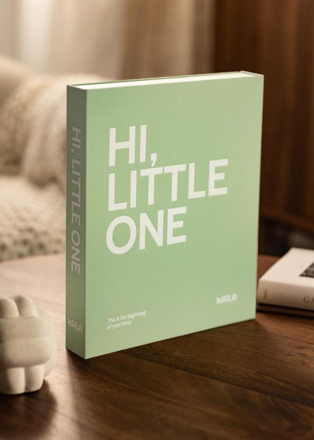 KAILA HI LITTLE ONE Menta - Coffee Table Photo Album (60 Crne stranica)