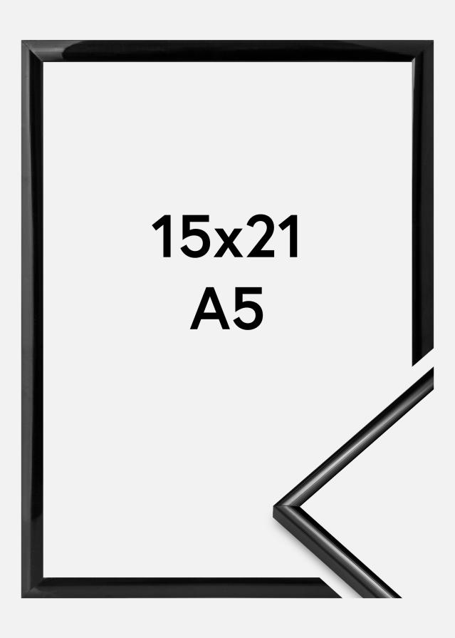 Okvir Scandi Akrilno staklo Crno 15x21 cm (A5)