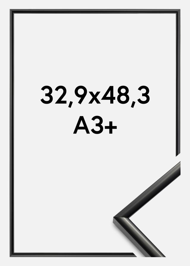 Okvir New Lifestyle Akrilno staklo Crno 32,9x48,3 cm (A3+)