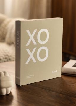 KAILA XOXO Greige (sivobež) - Coffee Table Photo Album (60 Crne Stranice)