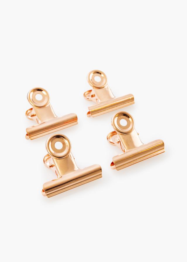 KAILA Plakat Clip Rose Gold 40 mm - 2-kom