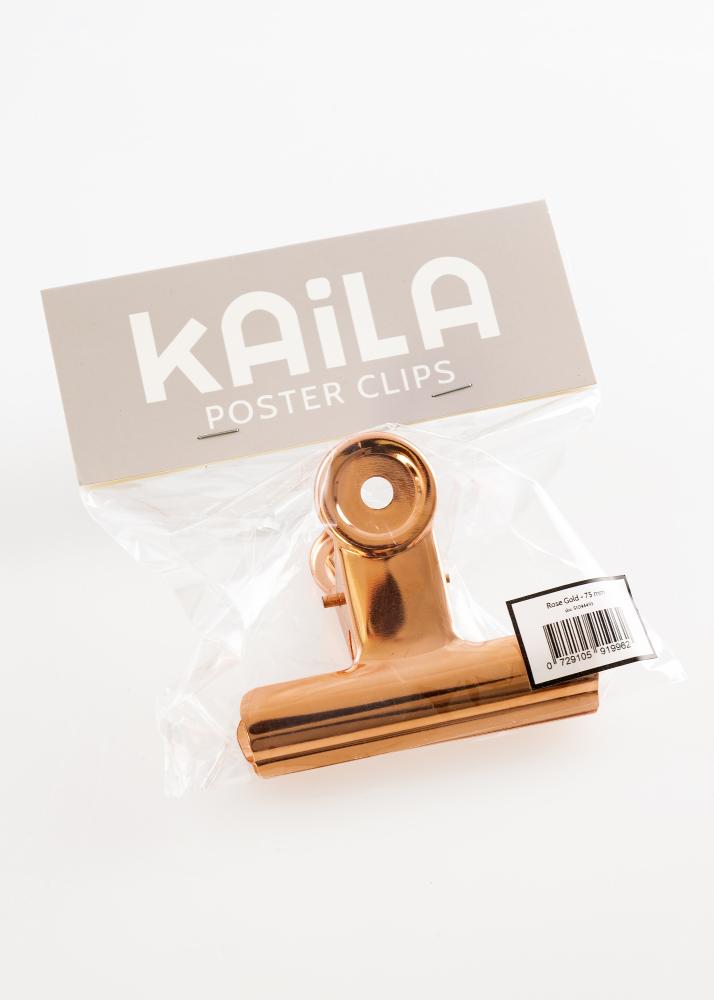 KAILA Plakat Clip Rose Gold - 75 mm