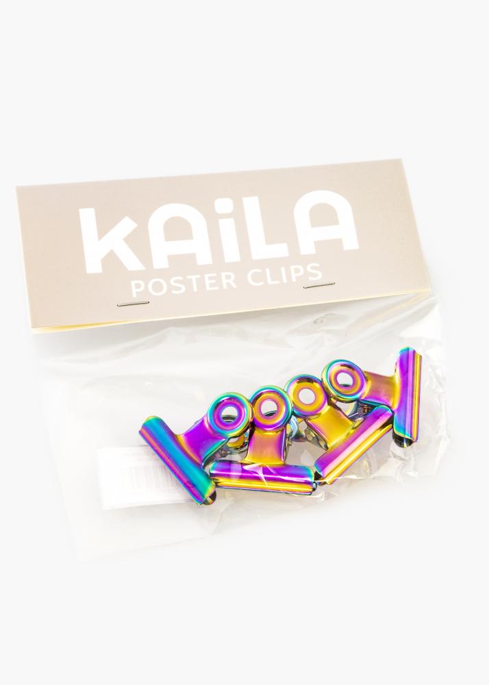 KAILA Plakat Clip Rainbow 30 mm - 2-kom