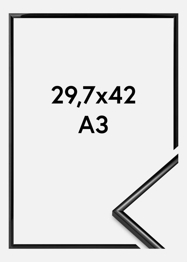 Okvir Scandi Akrilno staklo Crno 29,7x42 cm (A3)