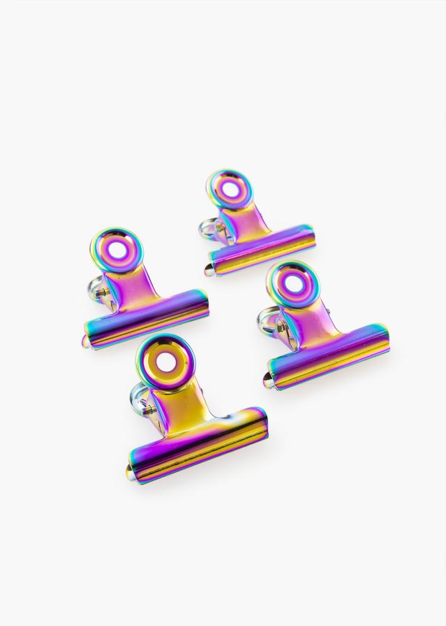 KAILA Plakat Clip Rainbow 40 mm - 2-kom