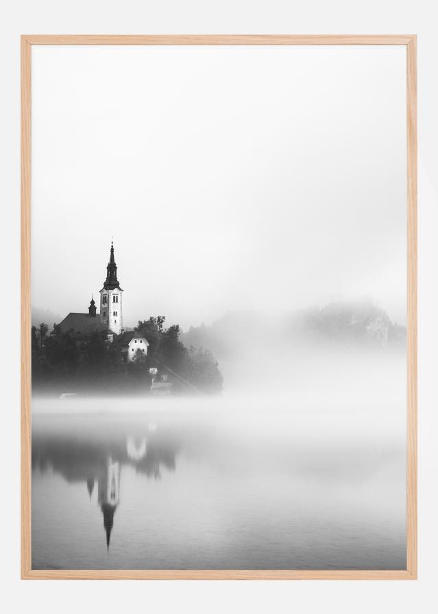 Sunrise At Lake Bled Plakat