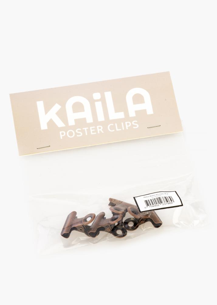 KAILA Plakat Clip Retro Brass 20 mm - 2-kom