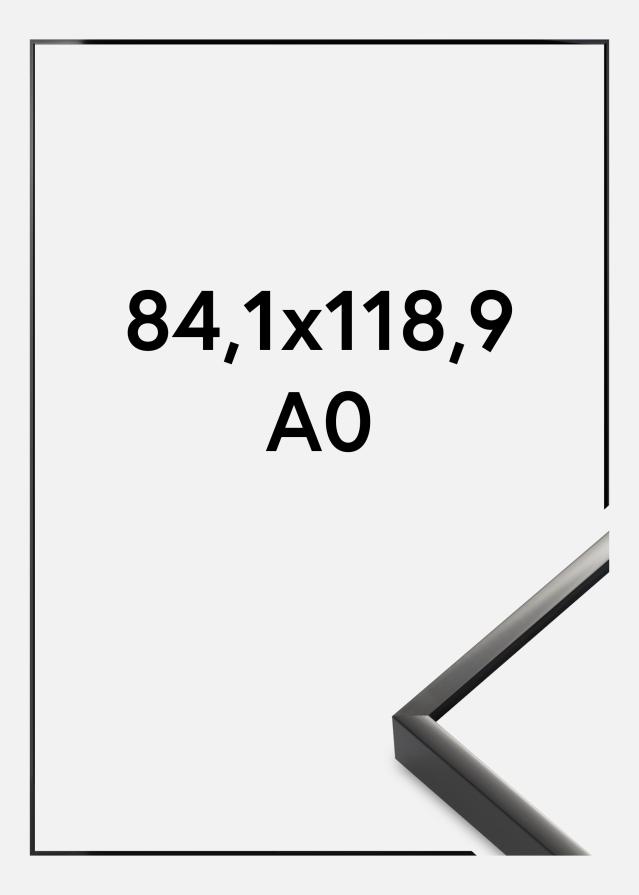 Okvir Nielsen Premium Alpha Sjajna Crna 84,1x118,9 cm (A0)