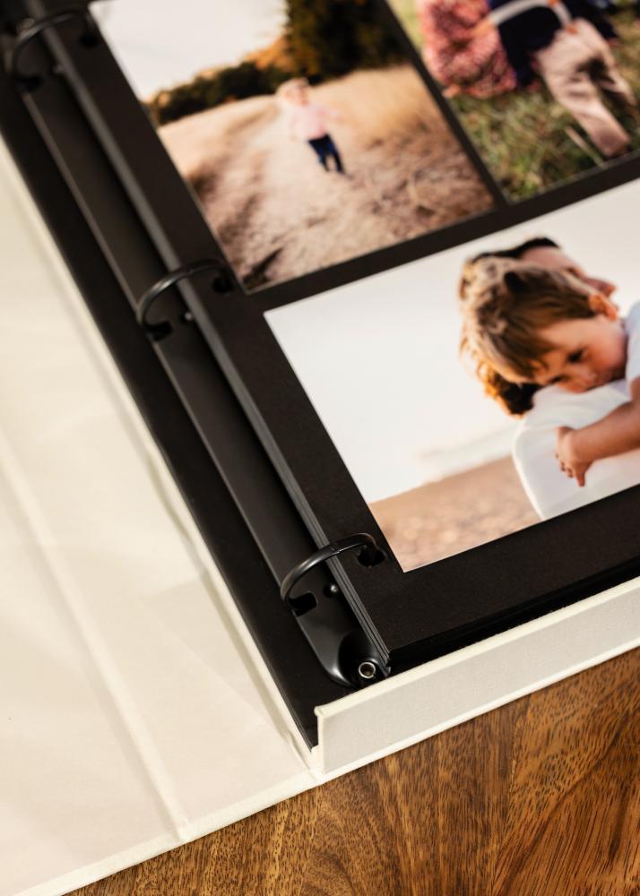 KAILA OUR LOVE STORY Creme - Coffee Table Photo Album (60 Crne stranica)