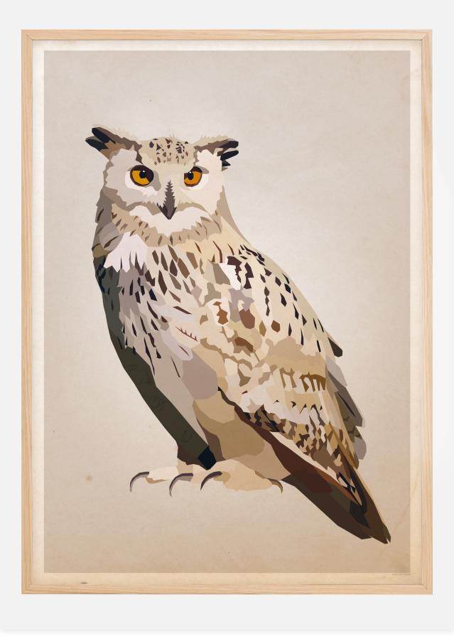 Eagle Owl Plakat