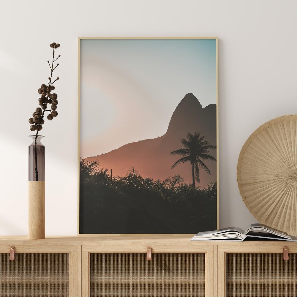 Mountain Sunset Plakat