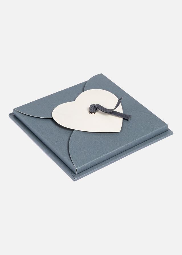 PAC Leporello Heart Siva - 11 kapacitet slika 10x10 cm