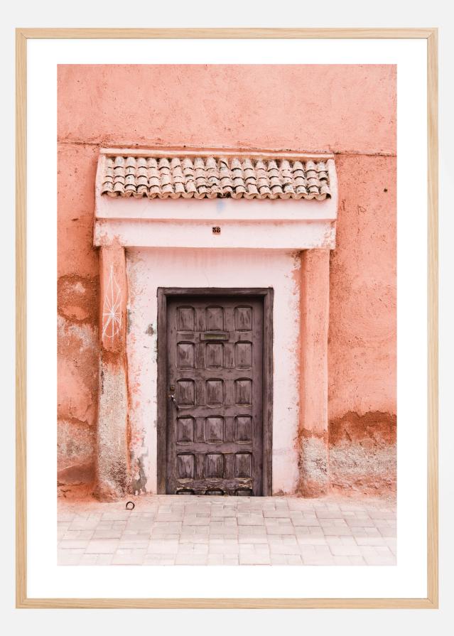 Marocco-pastell Plakat