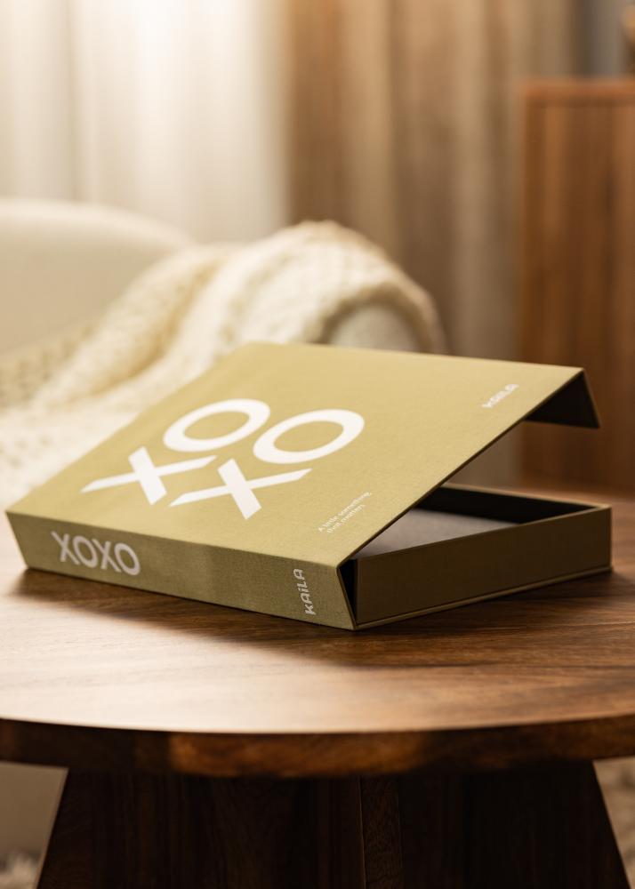 KAILA XOXO Vanilla - Coffee Table Photo Album (60 Crne Stranice / 30 listova)