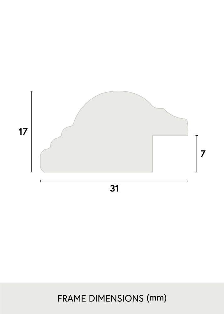 Okvir Västkusten Akrilno staklo Hrast 10x15 cm