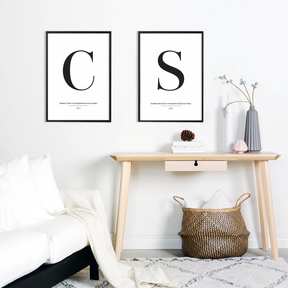 Letter C Plakat