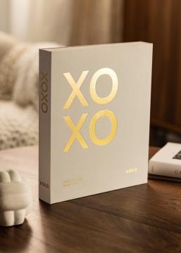 KAILA XOXO Creme - Coffee Table Photo Album (60 Crne Stranice / 30 listova)