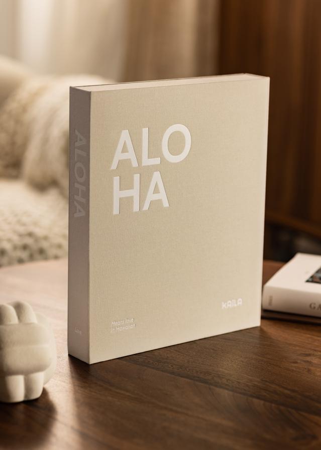 KAILA ALOHA - Coffee Table Photo Album (60 Crne Stranice / 30 listova)