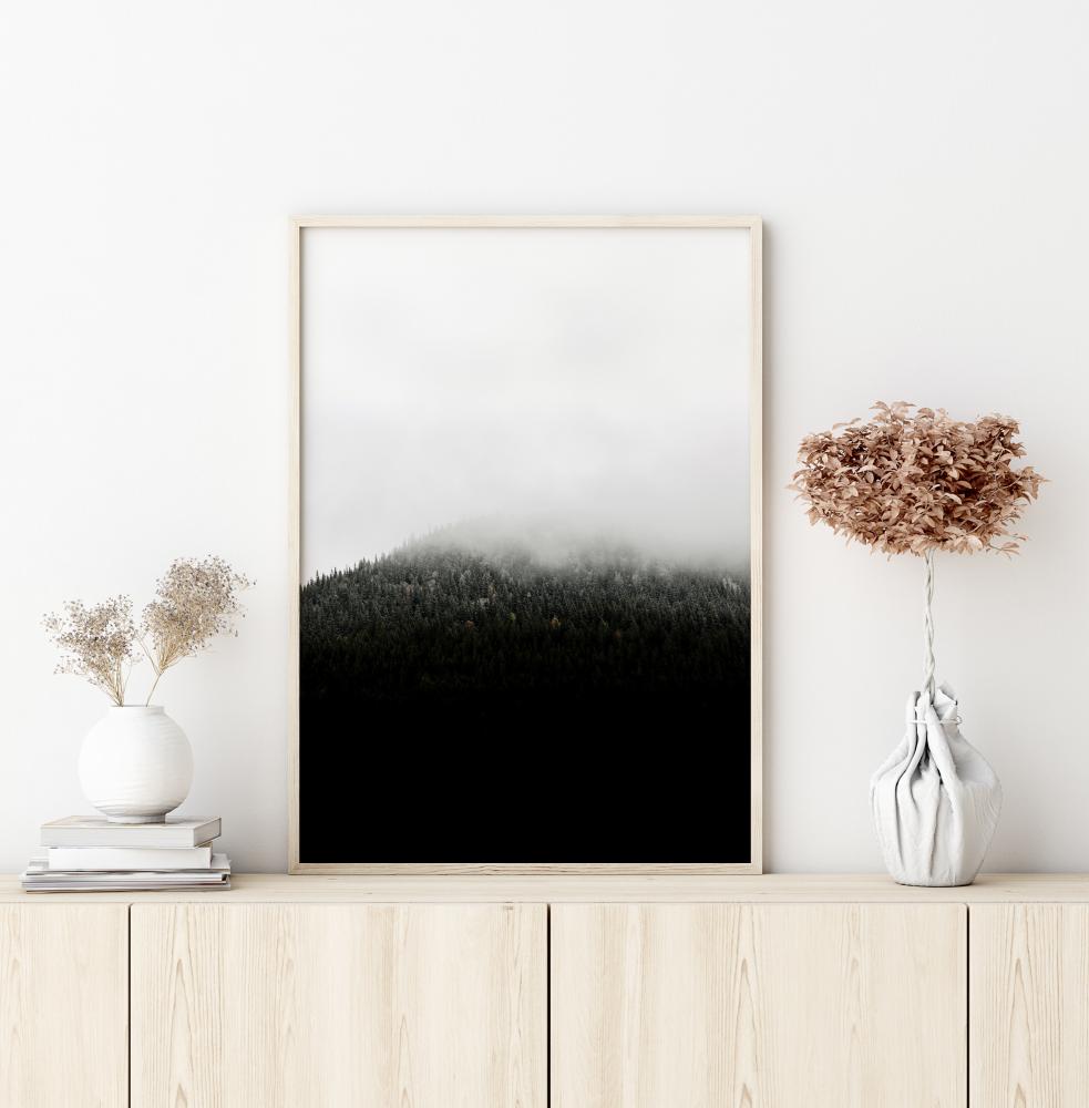 Misty mountain Plakat