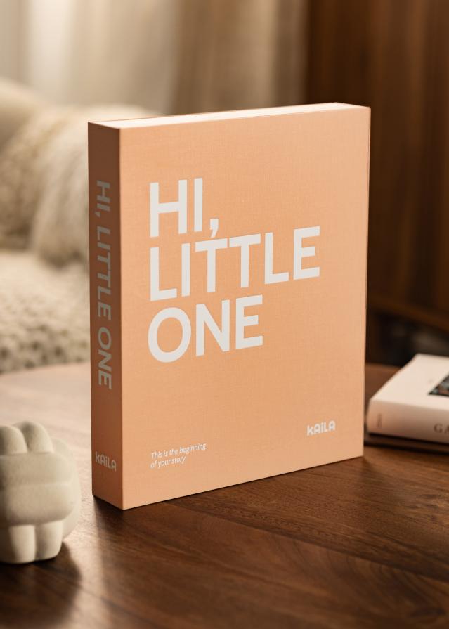 KAILA HI LITTLE ONE Pink - Coffee Table Photo Album (60 Crne Stranice)