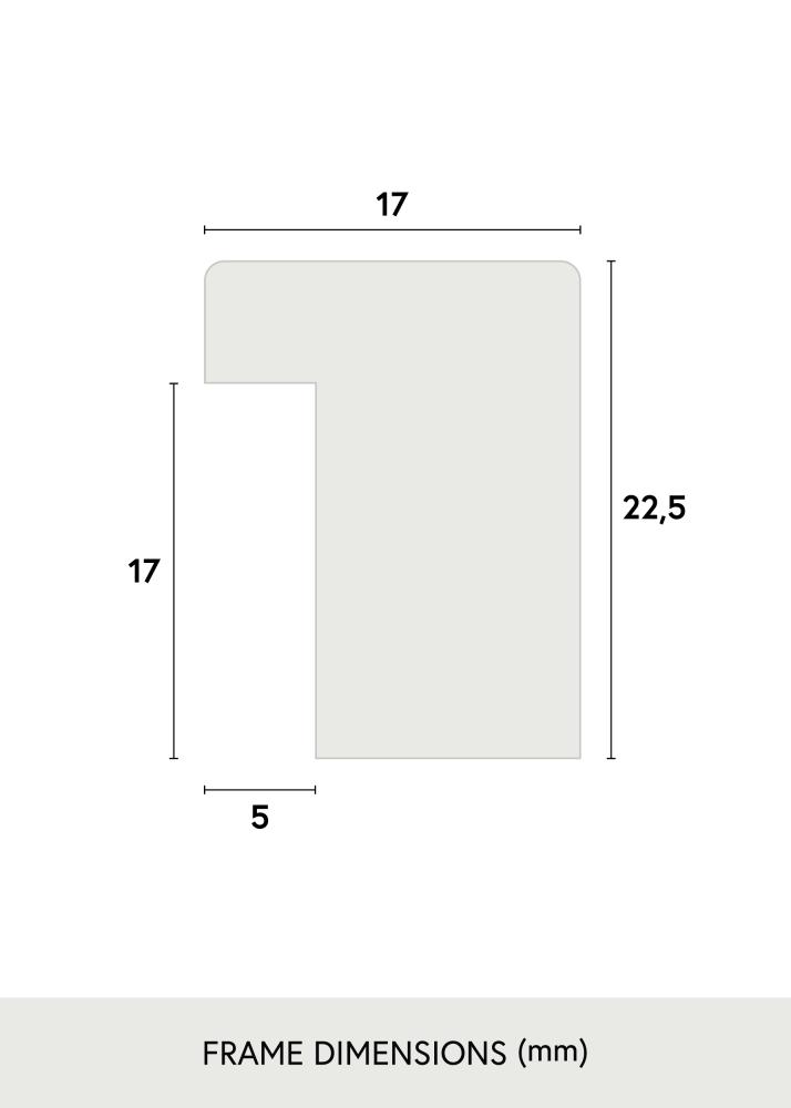 Okvir Grimsåker Akrilno staklo Hrast 25x25 cm