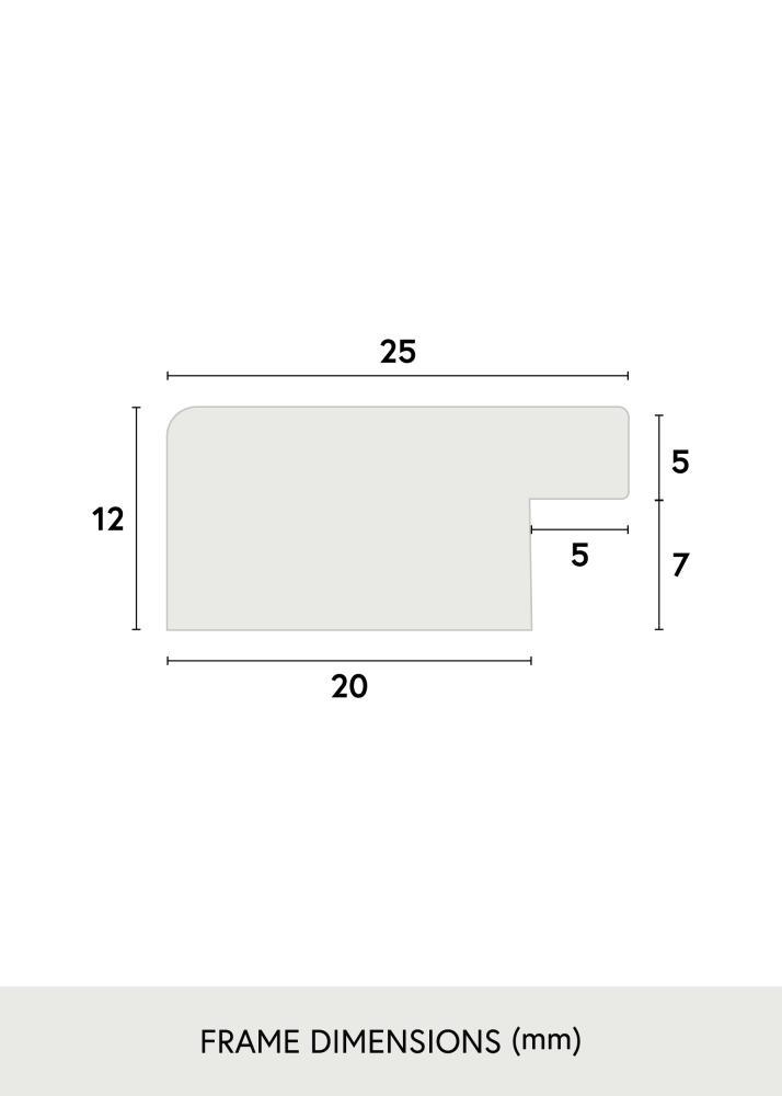 Okvir Trendline Akrilno staklo Nature 84,1x118,9 cm (A0)