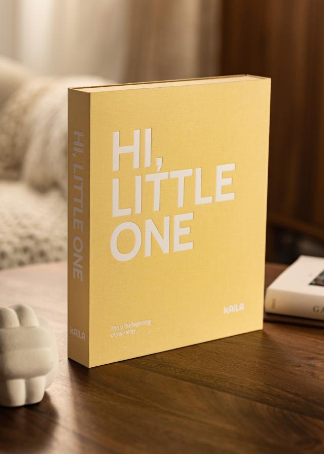 KAILA HI LITTLE ONE Yellow - Coffee Table Photo Album (60 Crne stranica)